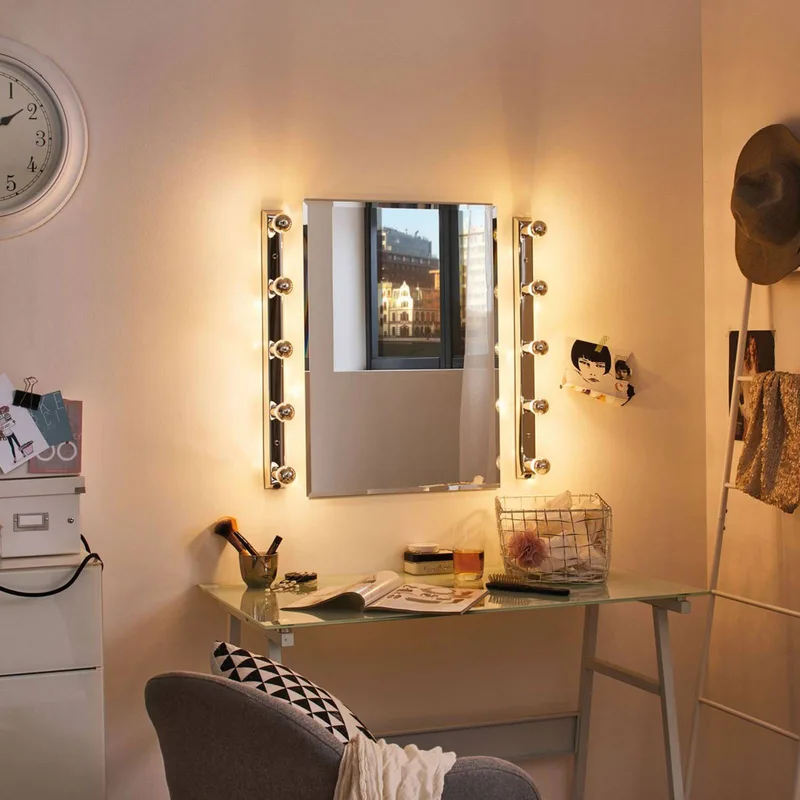 LED lamp E14 827 hoofdspiegel zilver 4.8W dimbaar de Paulmann – photo produit