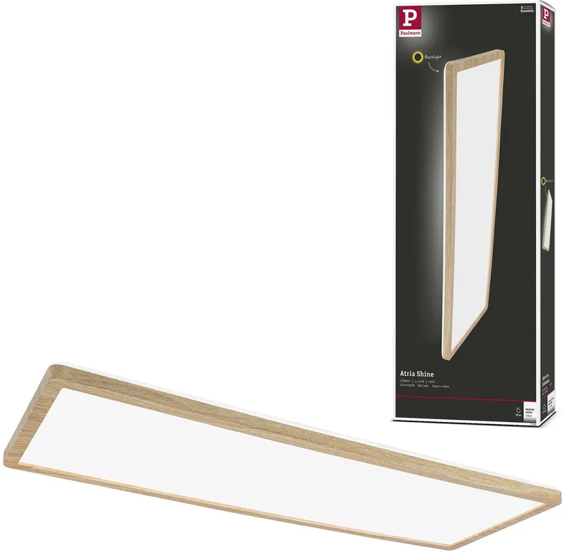 Paulmann 71036 Atria Applique LED LED LED intégrée 22 W bois de Paulmann en Houtlook – photo produit