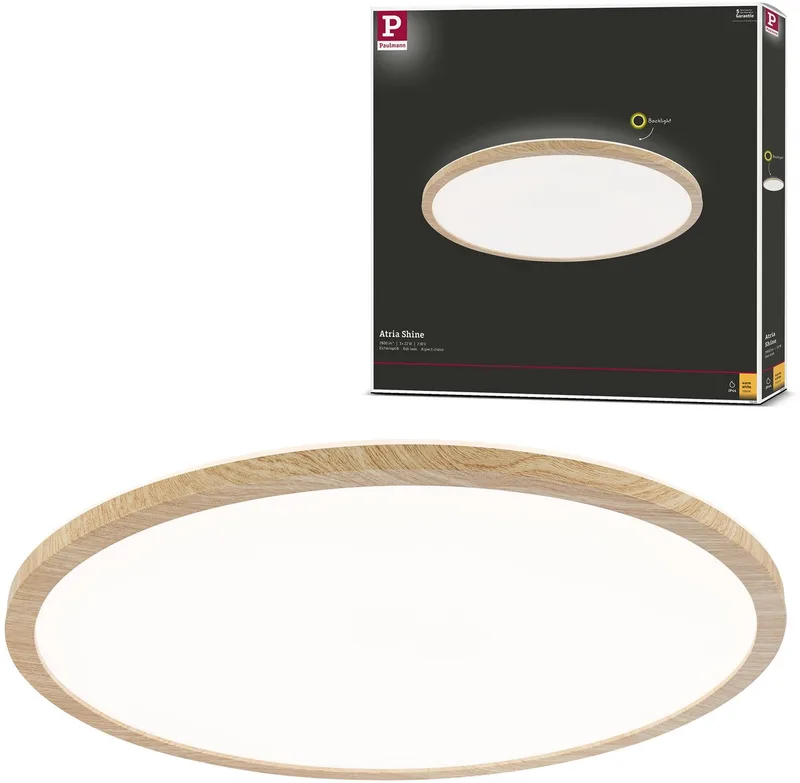 Paulmann 71029 Atria Applique LED LED 22 W bois de Paulmann en Houtlook – photo produit