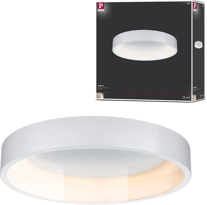 LED-plafondlamp 3-Step-Dim Ardora 2700K 1400lm 230V 31W dimbaar von Paulmann in Weiß – Produktfoto