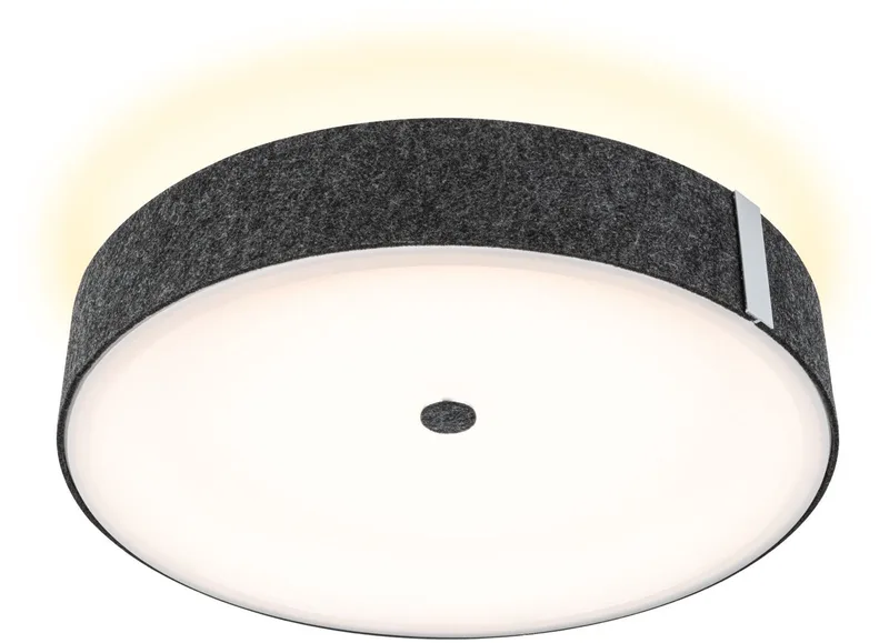LED-plafondlamp 3-Step-Dim Malika 2700K 2300lm 230V 29W dimbaar fra Paulmann i Antracit – produktbillede