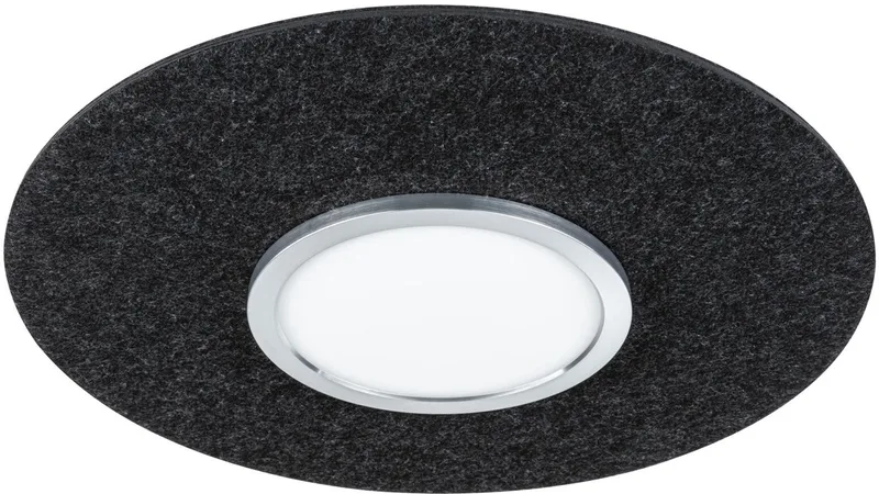 LED-plafondlamp 3-Step-Dim Tulga 2700K 2000lm 32,5W dimbaar från Paulmann i Antracit – produktbild