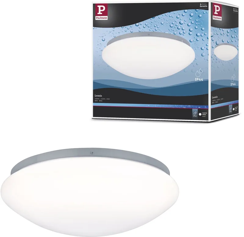 Leonis 70980 LED-Außenwandleuchte LED LED fest eingebaut 10 W Weiß von Paulmann in Weiß – Produktfoto