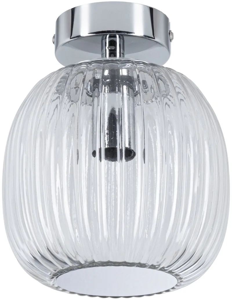 Paulmann 71141 Ruya Deckenleuchte E14 Glas, Chrom von Paulmann in Glas, Chrom – Produktfoto
