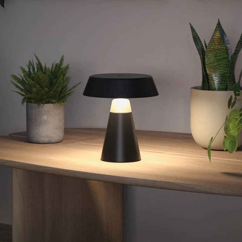 Lirox 77060 Bordlampe LED (RGB) 1.5 W Sort, Champagnefarvet fra Paulmann i Sort, Beige – produktbillede