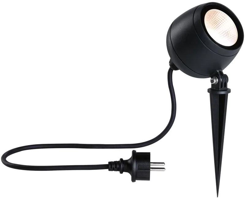 Paulmann 94777 Kikolo Projecteur à LED de jardin LED 8 W anthracite de Paulmann en Anthracite – photo produit
