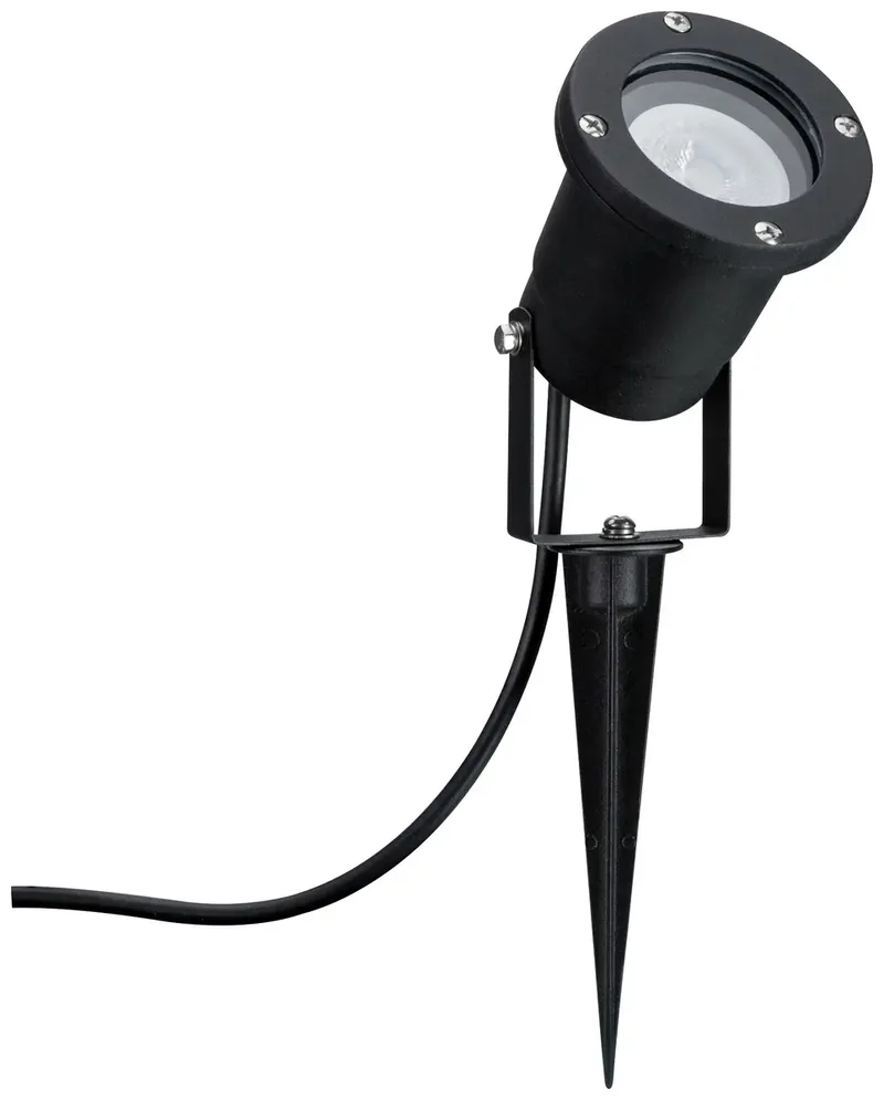 Paulmann 94731 Garden Spot 2200K Gartenstrahler LED GU10 4.3 W Schwarz von Paulmann in Schwarz – Produktfoto 2 von 2