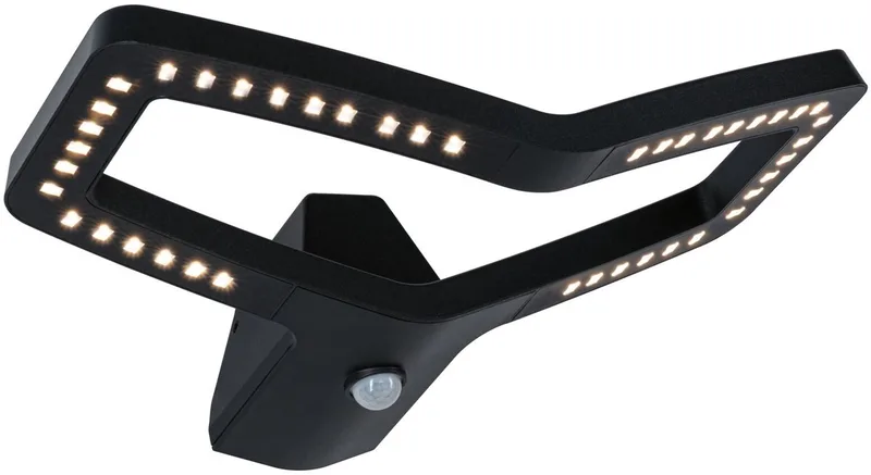 Alara 94795 Applique LED extérieure avec détecteur de mouvement LED LED intégrée 10 W anthracite de Paulmann en Anthracite – photo produit