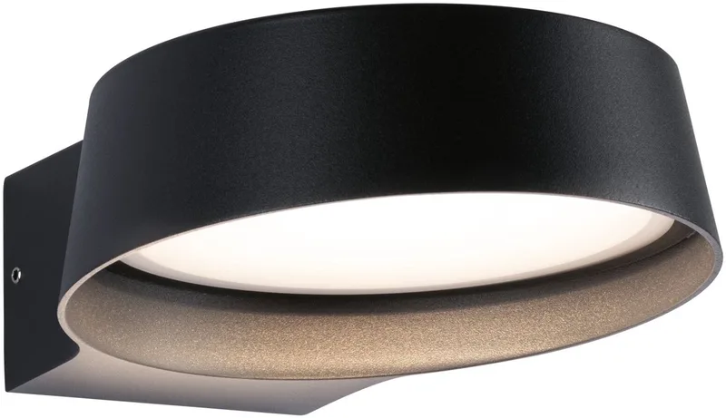 udendørs LED-væglampe Capea Grand antracit 16 cm IP44 fra Paulmann i Antracit – produktbillede
