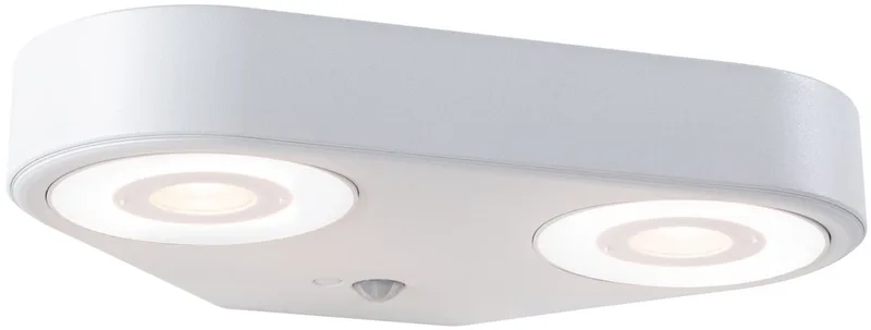 Silma 2 Außenwandleuchte m/Sensor SWR Weiß von Paulmann in Weiß – Produktfoto
