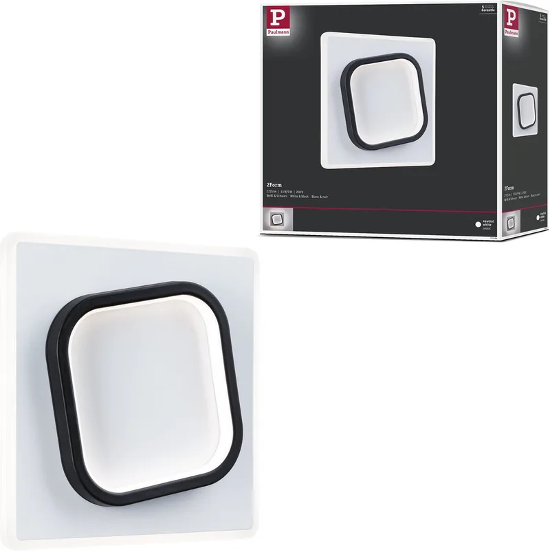 Paulmann 71164 Applique LED LED intégrée 13 W LED blanc, noir de Paulmann en Blanc, Noir – photo produit