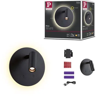 LED wandlamp op accu Kiora 2700K 80lm / 50lm 3,7V 0,6W / 0,7W dimbaar