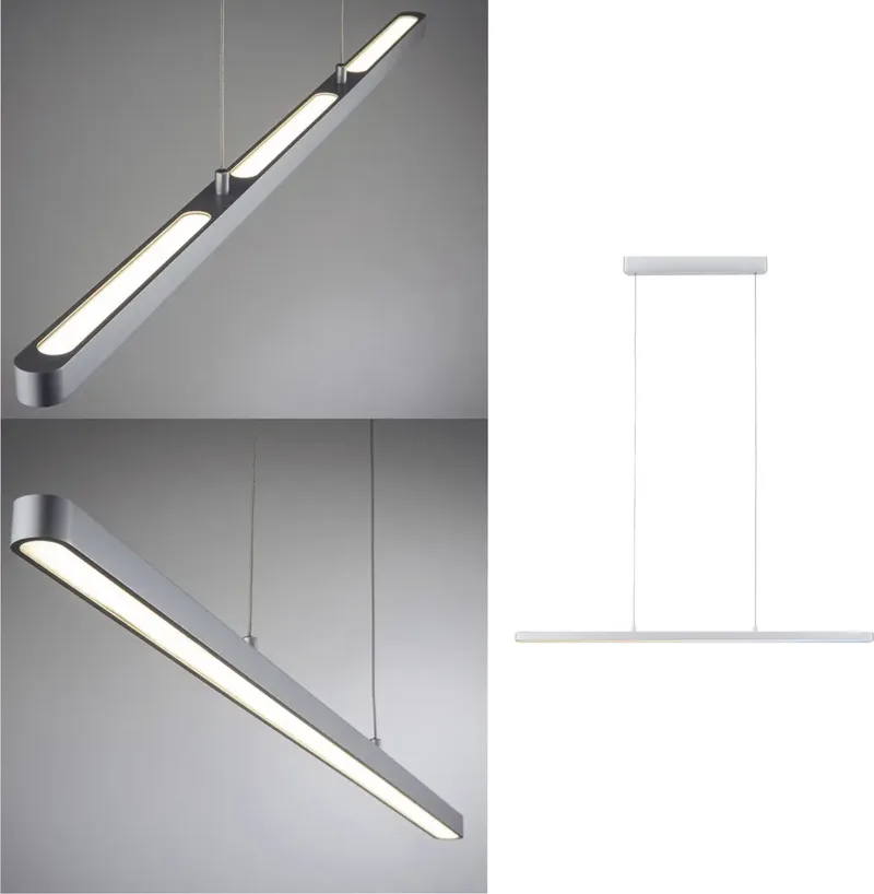 Lento BLE Pendell 79902 Luminaire à suspendre LED LED 10.75 W chrome (mat) de Paulmann en Chrome – photo produit