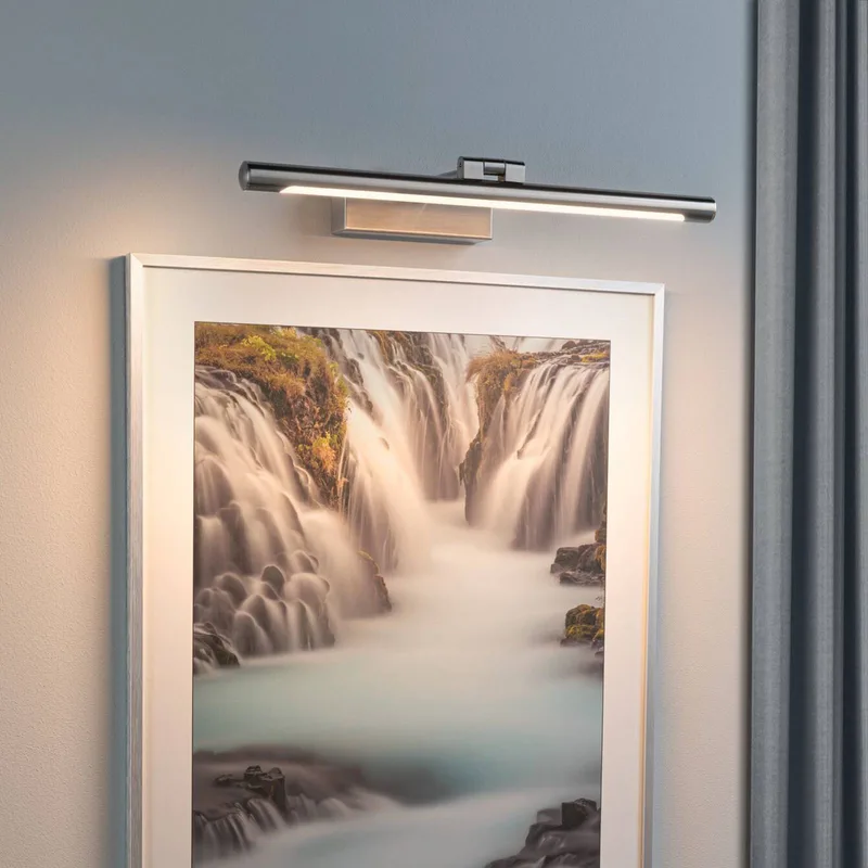 Mingo 95566 Lampe de cadre LED 9.5 W blanc chaud aluminium de Paulmann en Geborsteld aluminium – photo produit
