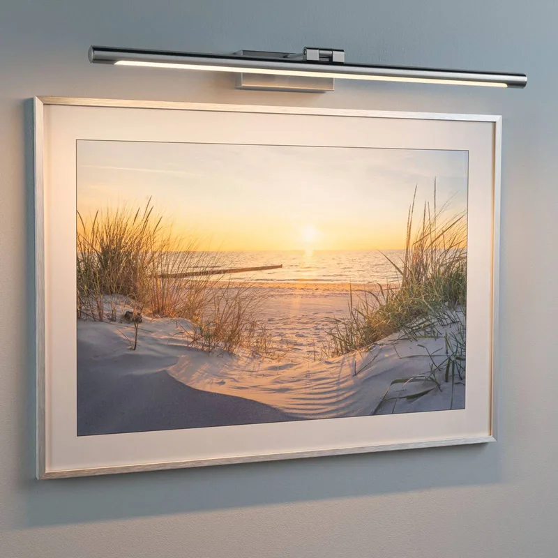 Mingo 95567 Lampe de cadre LED 11 W blanc chaud aluminium de Paulmann en Geborsteld aluminium – photo produit