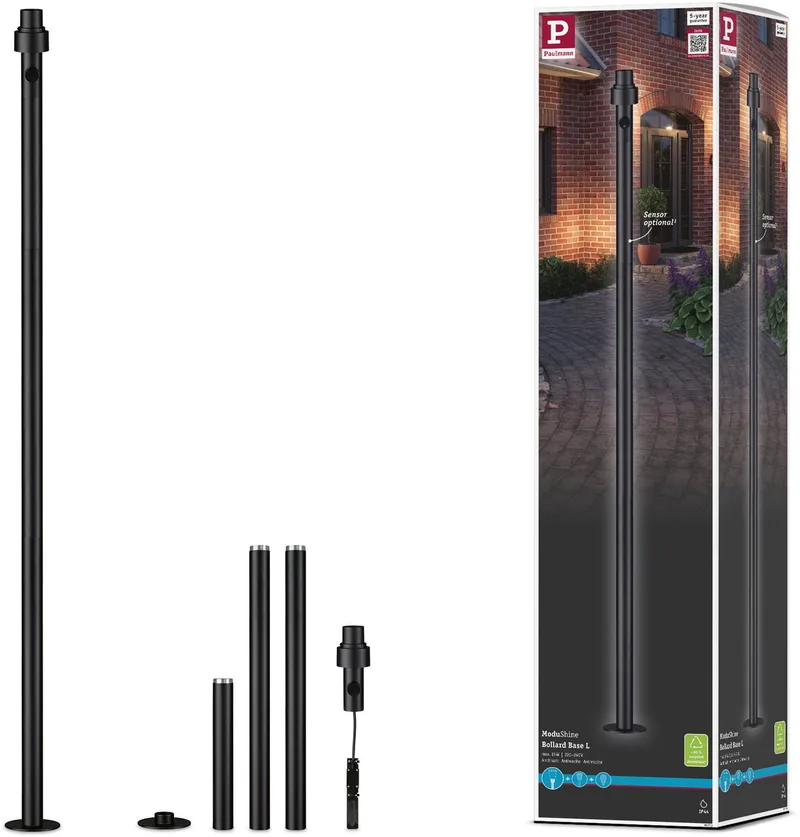 ModuShine Paaltje Hoog IP44 1900 mm langwerpig de Paulmann en Anthracite – photo produit