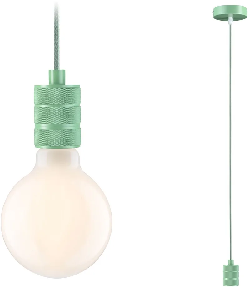 Neordic Hanglamp Tilla E27 max. 60W dimbaar Metaal de Paulmann en Vert clair – photo produit