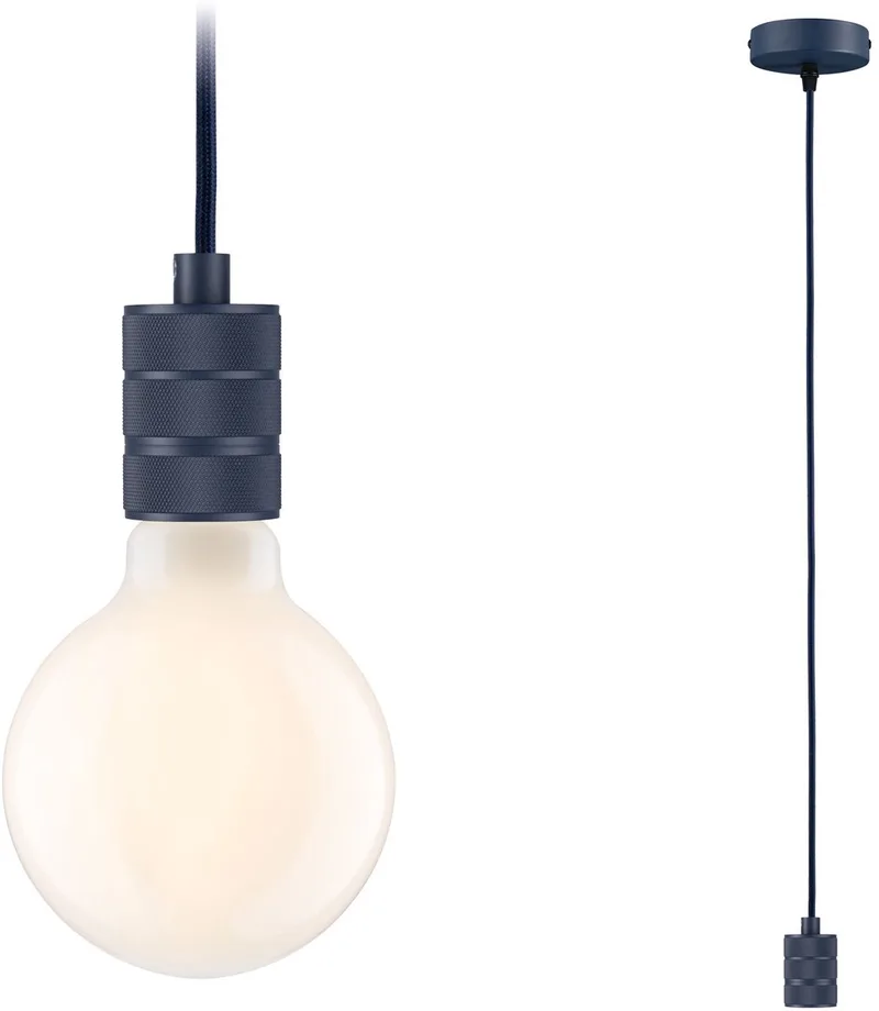 Neordic Hanglamp Tilla E27 max. 60W dimbaar Metaal de Paulmann en Nachtblauw – photo produit