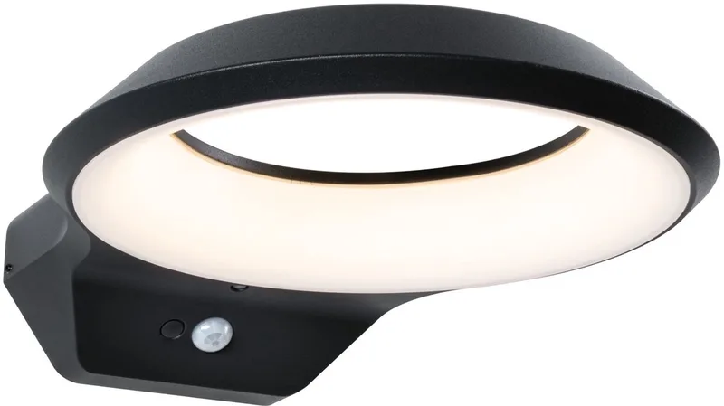 Anela LED-Sensor-Außenwandleuchte 3.000 K von Paulmann in Anthrazit – Produktfoto