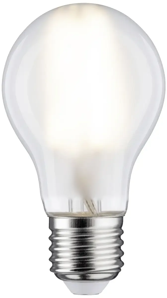 Paulmann 28700 LED CEE F (A - G) E27 7.5 W blanc chaud (Ø x H) 60 mm x 106 mm 1 pc(s) de Paulmann en Mat – photo produit