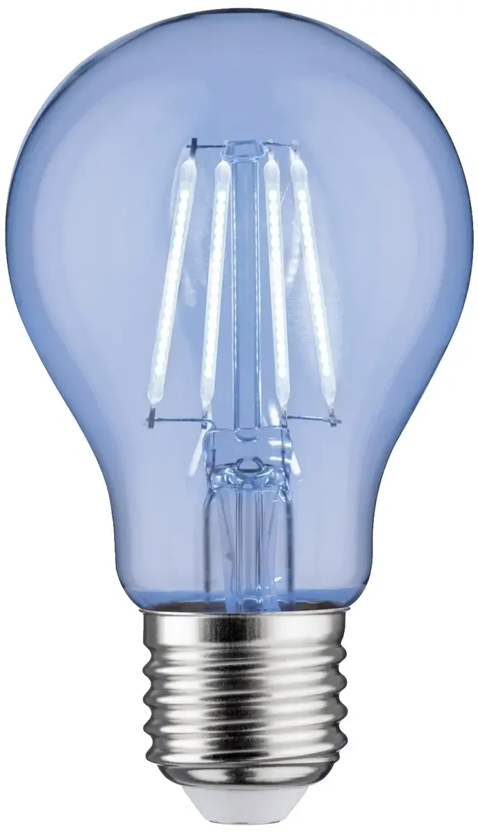 Paulmann 28721 LED E27 2.2 W Blau (Ø x H) 60 mm x 106 mm 1 St. von Paulmann in Blau – Produktfoto