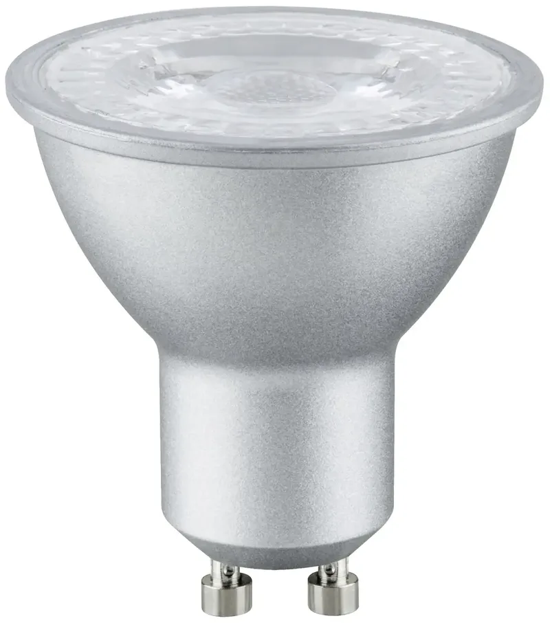 Paulmann 28975 LED CEE G (A - G) GU10 réflecteur 4 W blanc chaud (Ø x H) 51 mm x 55 mm 1 pc(s) de Paulmann en Aluminium – photo produit