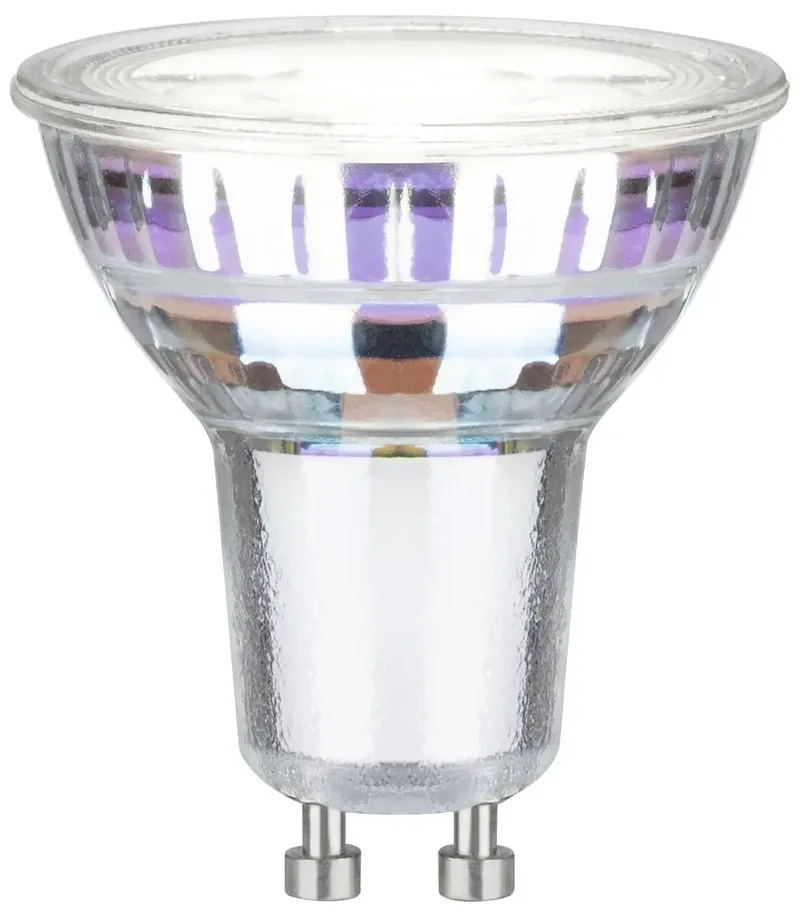 Paulmann 29194 LED EEK A (A - G) GU10 Reflektor 2.5 W Neutralweiß (Ø x H) 50 mm x 54 mm 1 St. von Paulmann in Silber – Produktfoto