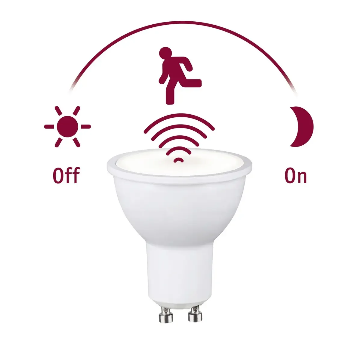 Paulmann 29272 LED EEK F (A - G) GU10 7 W Warmweiß (Ø x H) 50 mm x 56 mm 1 St. de Paulmann – photo produit