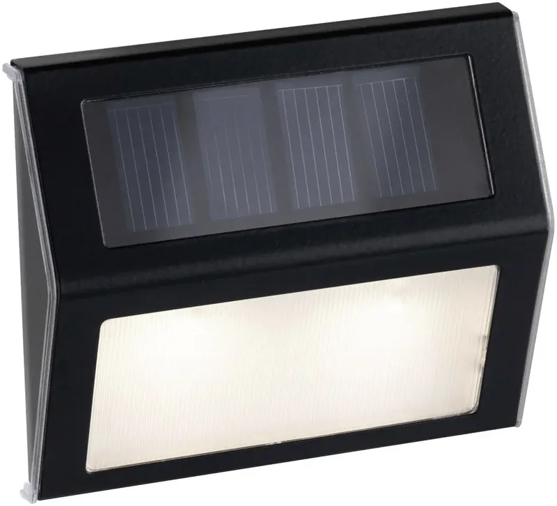 Paulmann 4064161230542 Dayton Solar-Außenwandleuchte 3er Set 0.05 W Warmweiß Anthrazit de Paulmann – photo produit