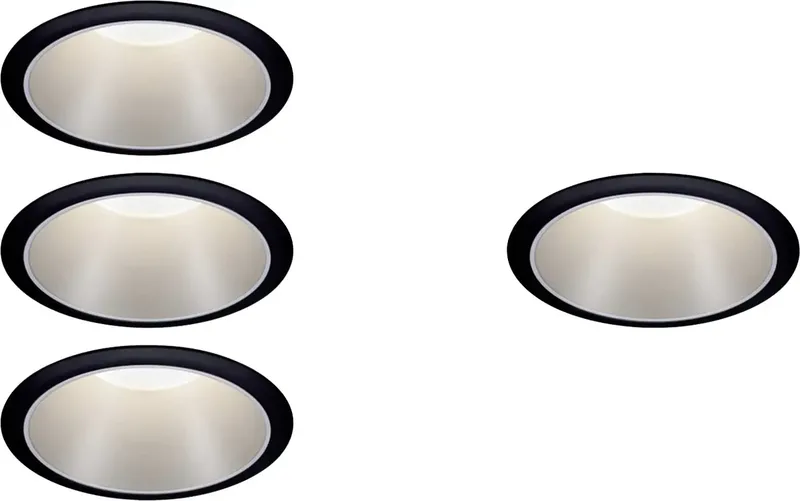 Paulmann 4064161325927 Einbauleuchte LED 24 W Schwarz, Silber från Paulmann – produktbild