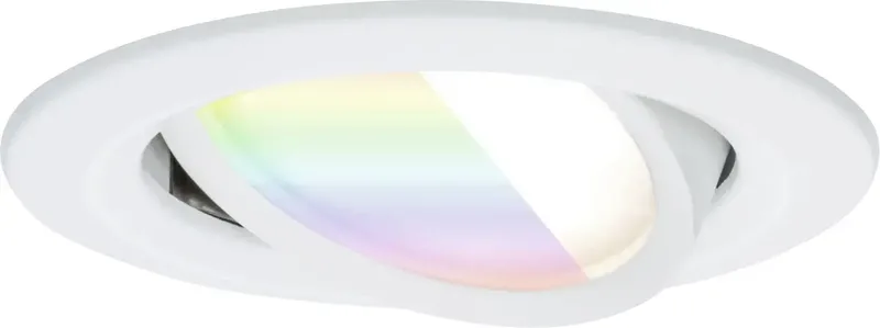 Paulmann 92438 LED-plafondlamp, LED-inbouwlamp LED-module LED 6 W Wit (mat) fra Paulmann i Hvid – produktbillede