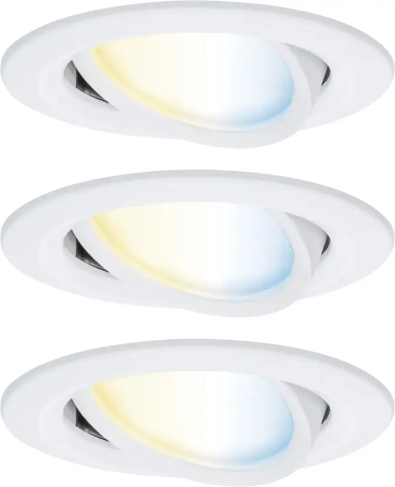 Paulmann 92440 LED-loftslampe, LED-indbygningslys LED modul LED 6 W Hvid (mat) fra Paulmann i Hvid – produktbillede
