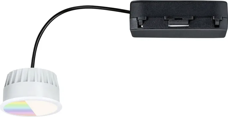 Paulmann 92452 LED-loftslampe, LED-indbygningslys LED (RGB) LED indbygget 6 W Satin fra Paulmann i Satijn – produktbillede
