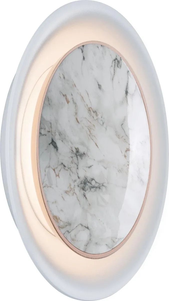Paulmann 92928 spotje Verzonken spot Marmerkleur, Roségoud, Wit LED 2,5 W van Paulmann in Marmerkleur, Roségoud, Wit – productfoto