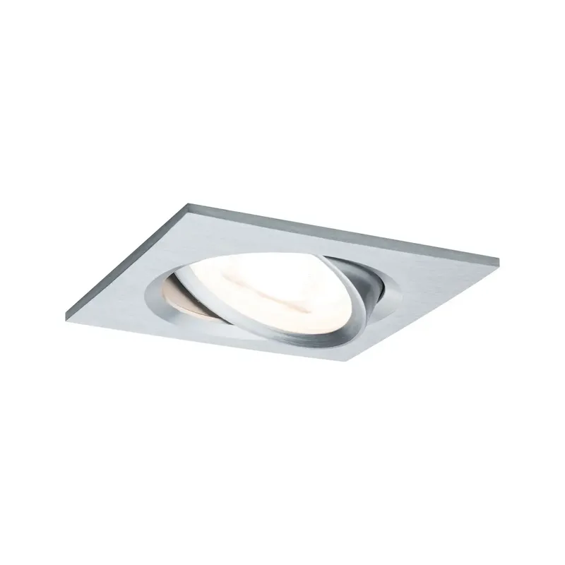 Paulmann 93455 Nova Einbauleuchte LED LED 6 W Aluminium (gedreht) fra Paulmann – produktbillede