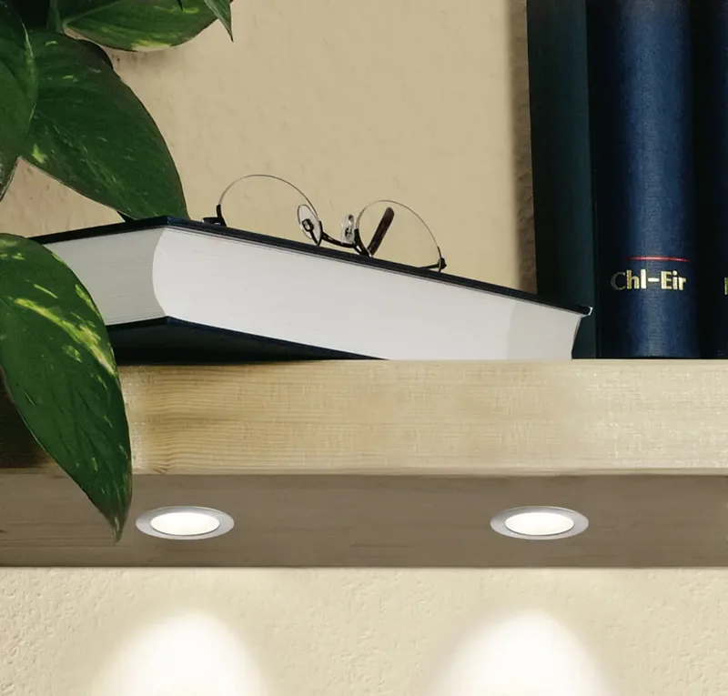 Paulmann 93586 LED-inbouwlamp IJzer (geborsteld) by Paulmann in IJzer (geborsteld) – product photo