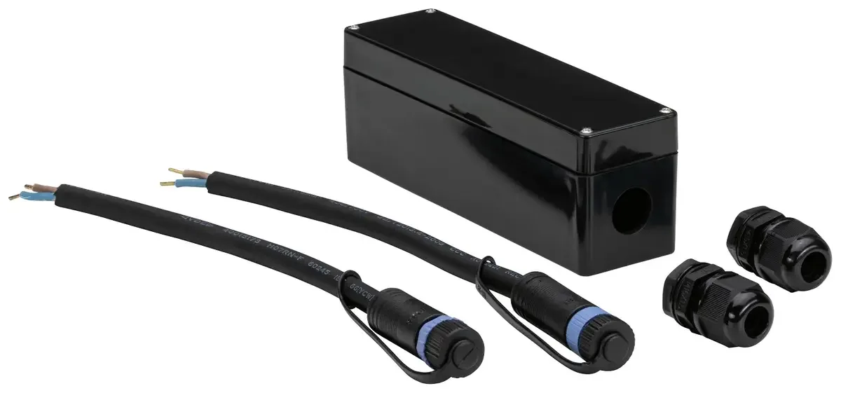 Plug & Shine Connection Box Loxone Dimmer fra Paulmann i Hvid – produktbillede