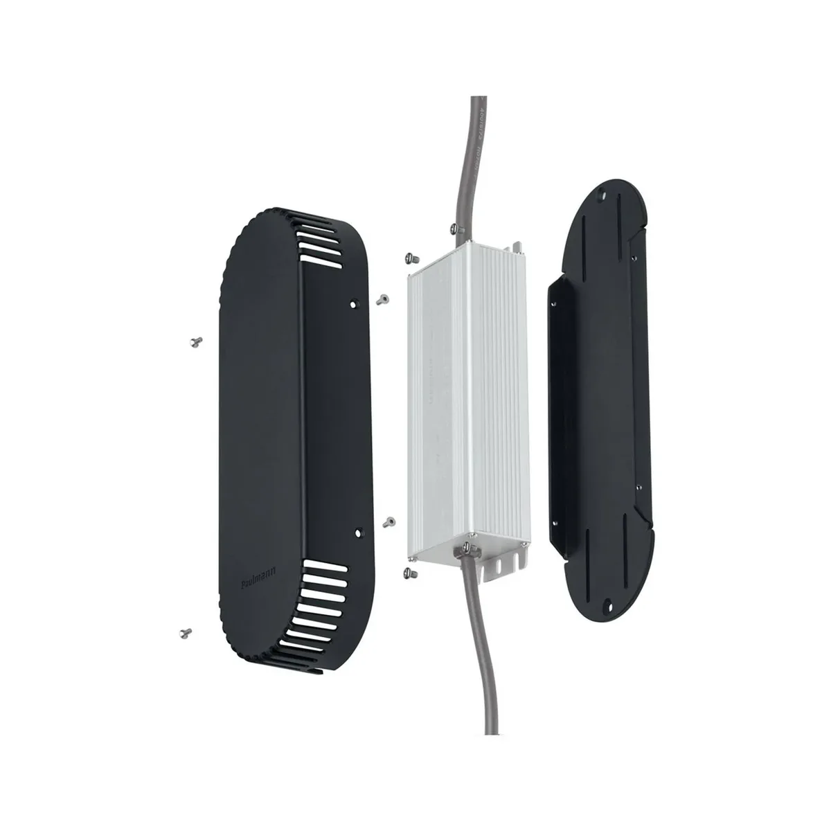 Plug & Shine 93904 Dæksel til transformer fra Paulmann i Grå – produktbillede