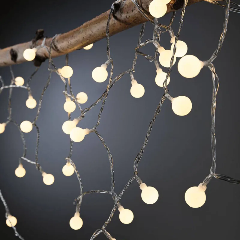 Plug & Shine LED-Lichterkette mini, 5 m von Paulmann in Schwarz – Produktfoto