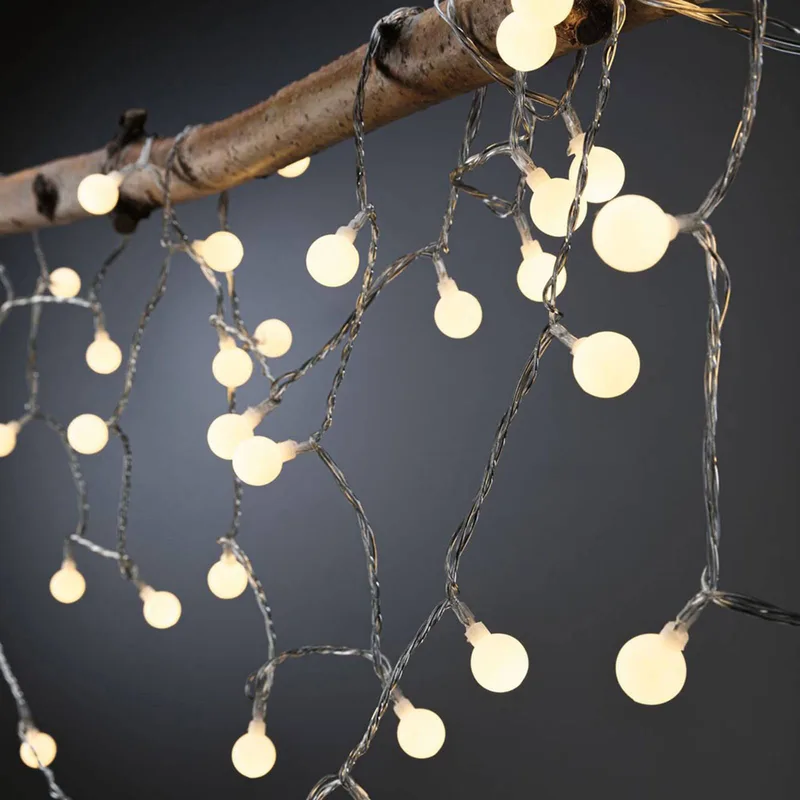 Plug & Shine LED-lyskæde mini, 7,5 m fra Paulmann i Sort – produktbillede