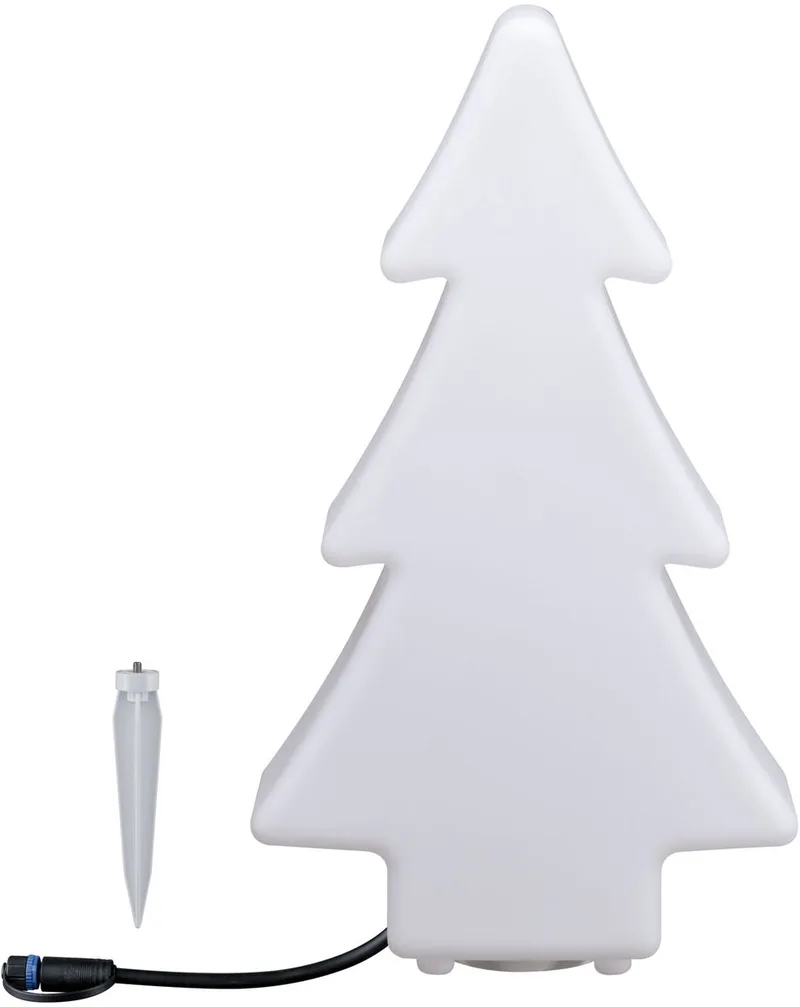 Plug & Shine LED-lichtobject Tree IP67 3000K 2W de Paulmann en Blanc – photo produit