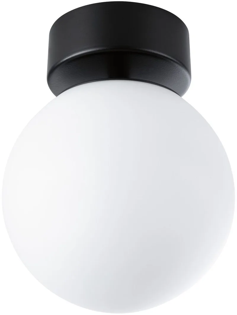 Selection Bathroom LED-plafondlamp Gove IP44 3000K 900lm 230V 9W Zwart mat, Satijn från Paulmann i Zwart mat, Satijn – produktbild