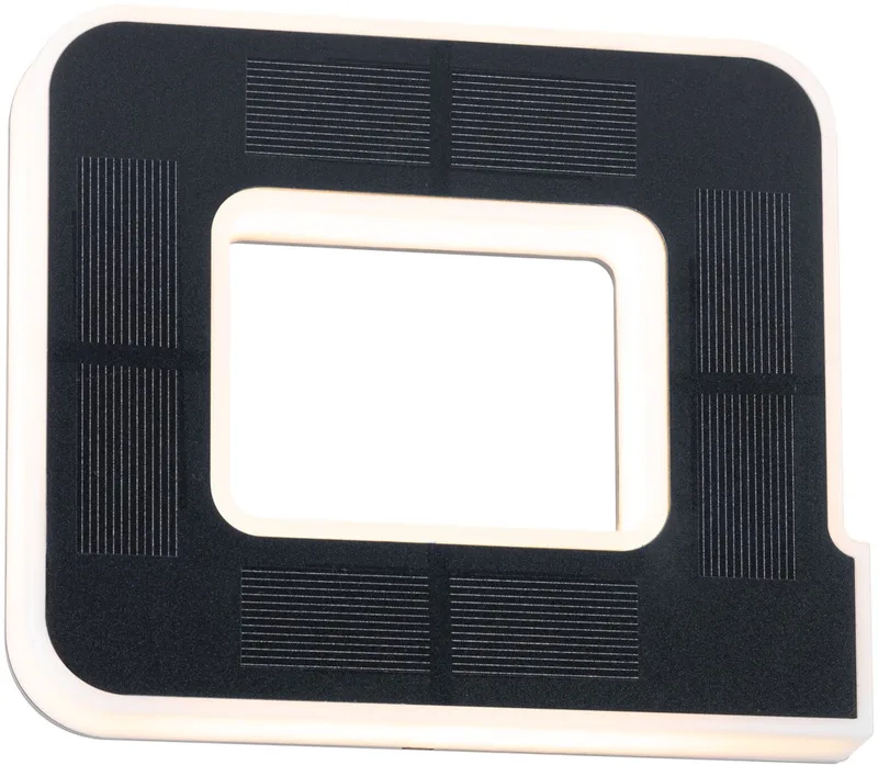 Solar LED-huisnummerverlichting incl. verwisselbare accu Letter A IP44 3000K 6lm by Paulmann in Black – product photo