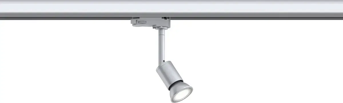 ProRail3 Purell 95527 LED-railspot ProRail3 GU10 Zilver, Chroom fra Paulmann i Sølv, Krom – produktbillede
