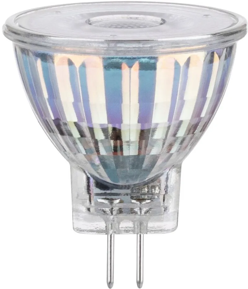 Standaard 12 V LED-reflector GU4 345lm 4,2W 2700K Zilver fra Paulmann – produktbillede