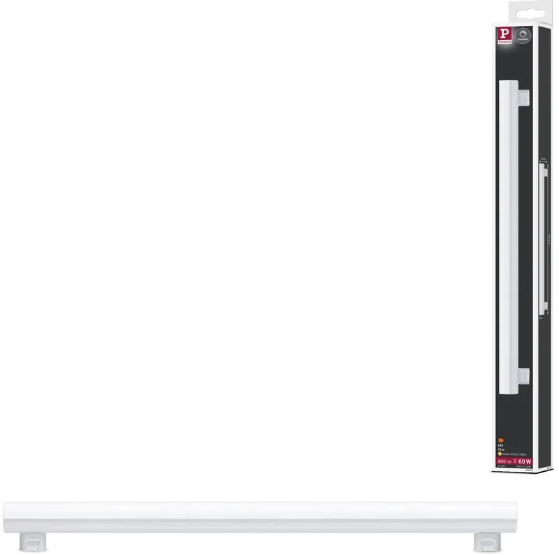 Standaard 230 V LED-buis S14s 500 mm 800lm 8W 2700K dimbaar Satijn by Paulmann – product photo
