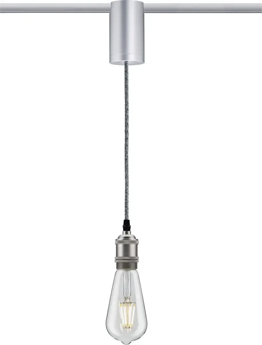 URail pendeladapter Universal 100W chroom by Paulmann in Chrome – product photo