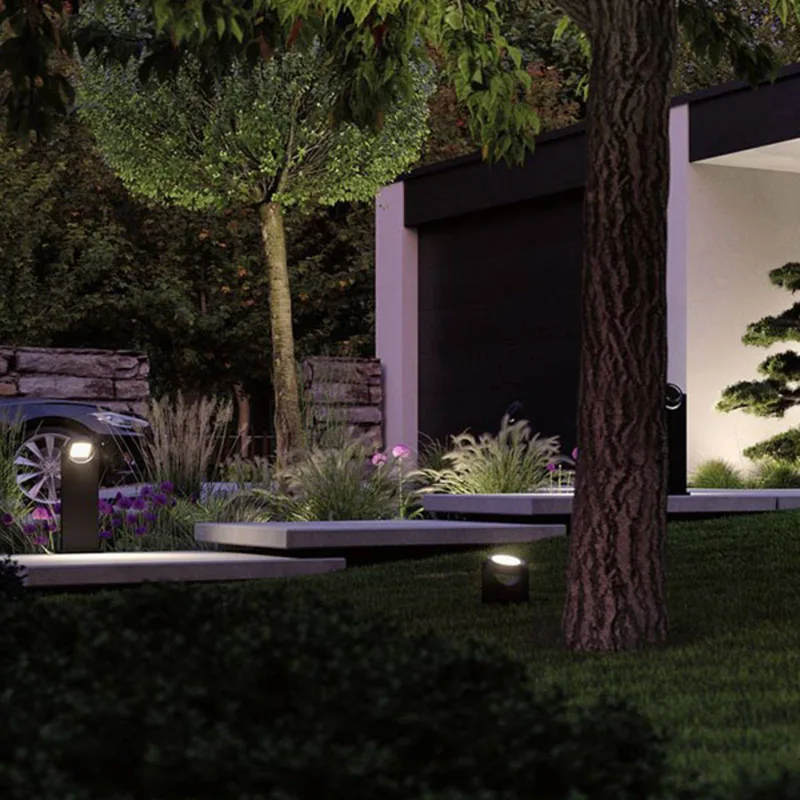 Swivea Spot Lampe de Jardin Dark Gris de Paulmann en Anthracite, Blanc – photo produit