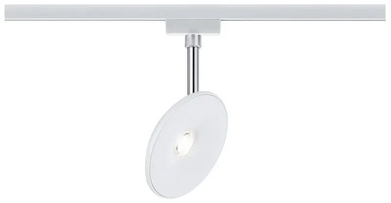 URail Spot Sphere LED-railspot URail 7.4 W LED Wit, Chroom by Paulmann in White, Chrome – product photo