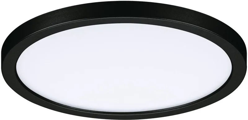 Areo LED-panel rund sort 4000K Ø17,5cm fra Paulmann i Sort – produktbillede